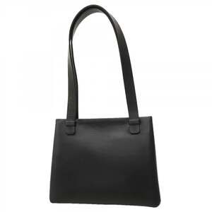 CHANEL Black Lambskin Leather Tote Bag